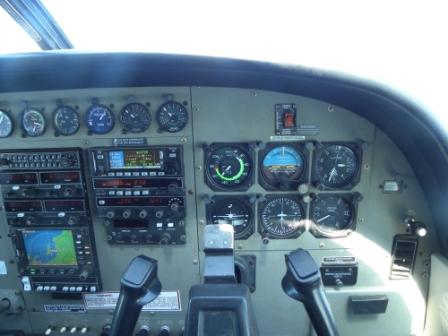 Cockpit - Flying to Zanzibar, Tanzania Africa it's who you know